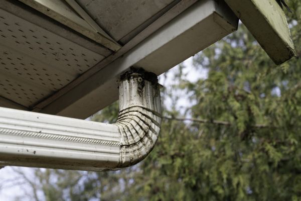 Downspout Cleaning in Johnson City