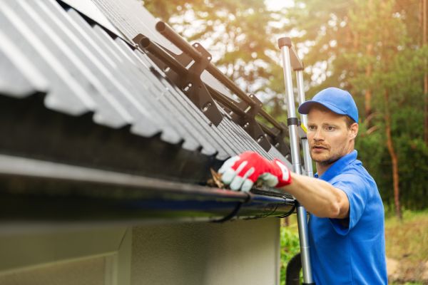 Business Gutter Cleaning in Johnson City